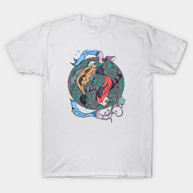 Pisces zodiac T-Shirt by AriadnaDeRaadt